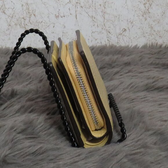 Coach Peanuts Charlie Brown Snap Wallet (Hay) - Picture 4 of 6